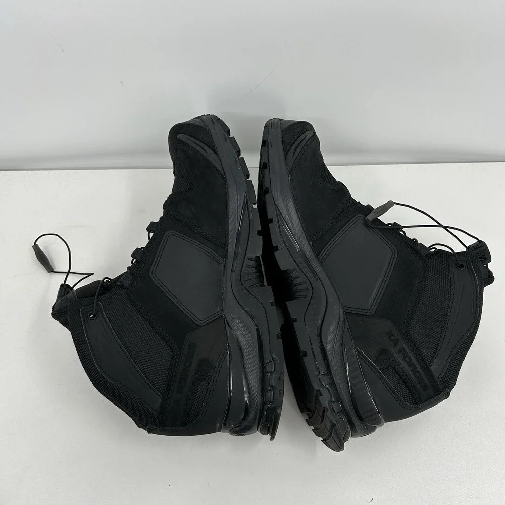 Salomon XA Forces Mid EN Tactical Boots Mens 7 Womens 8 Black Hiking Utility